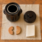 Preview: Fermentation crock for sauerkraut - colour: brown